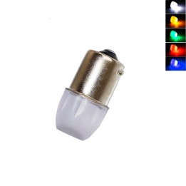 Ampoule à BA15S LED Rouge - 24V - 3 LEDs - Céramique