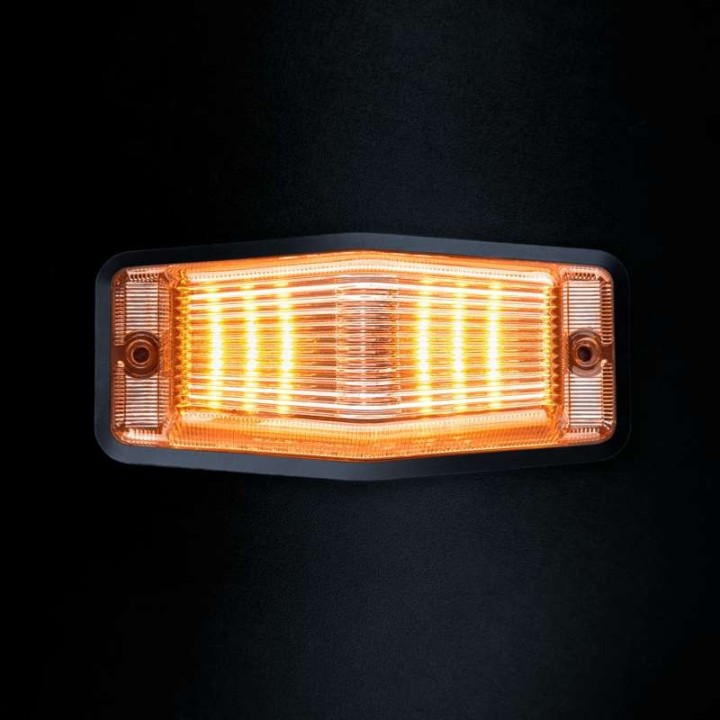 Feu danois - feu de position blanc/orange & warning | Strands