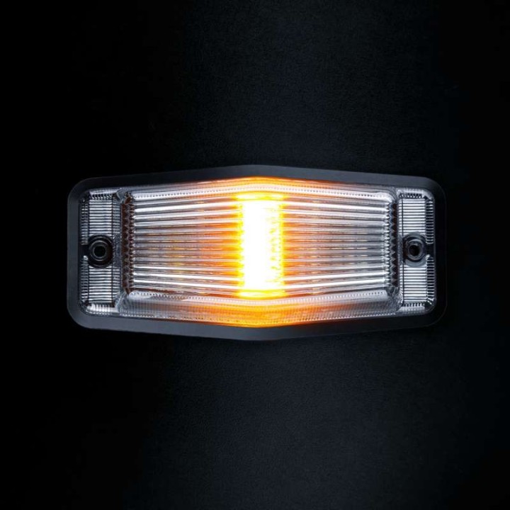 Feu danois - feu de position blanc/orange & warning | Strands