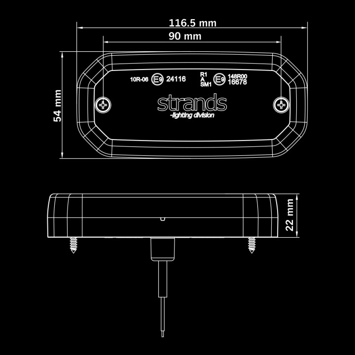 Feu de Travail – FOR9T No Glare LED 78W | STRANDS