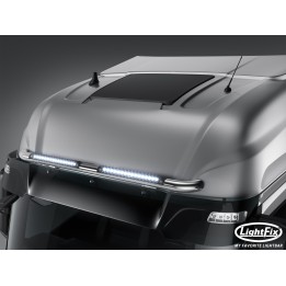Rampe de toit polie brillante IVECO S-WAY - AS - HIGH -  SLIM