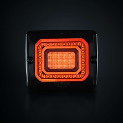 Feu arrière LED FOR9T Illusion 2 fonctions, STRANDS