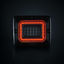 Feu arrière recul et antibrouillard LED FOR9T Illusion, STRANDS