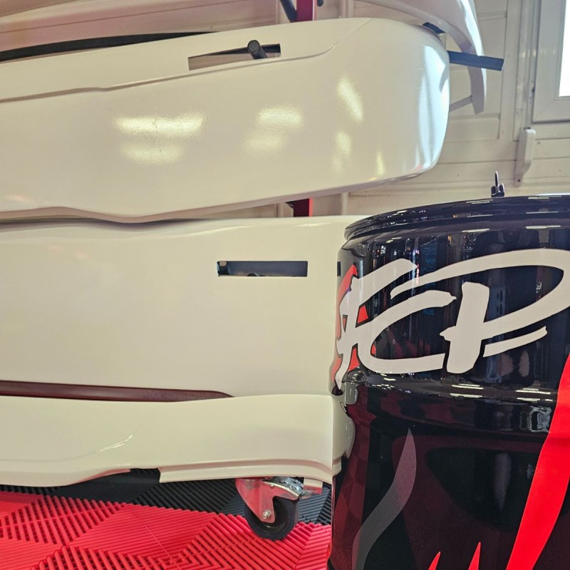 Visière Polyester Haute – DAF XG / XG+ (5 découpes veilleuses)