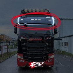 Visière Pare-Soleil Polyester – SCANIA Next Gen (5 découpes veilleuses)