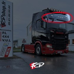 Visière Pare-Soleil Polyester – SCANIA Next Gen (5 découpes veilleuses)