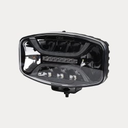 PHARE LONGUE PORTÉE OVALE OZZ XO1 P BLACK, OZZ