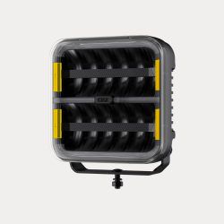 PHARE LONGUE PORTÉE CARRÉ OZZ SQR 9" BLACK, OZZ