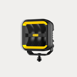 PHARE LONGUE PORTÉE CARRÉ OZZ SQR 5" BLACK, OZZ