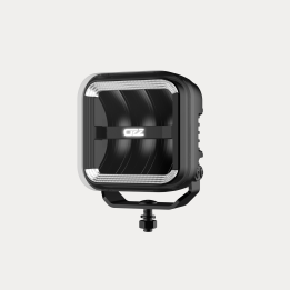 PHARE LONGUE PORTÉE CARRÉ OZZ SQR 5" BLACK, OZZ