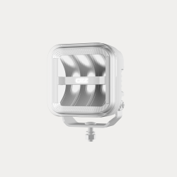 PHARE LONGUE PORTÉE CARRÉ OZZ SQR 5" WHITE (ARCTIC), OZZ