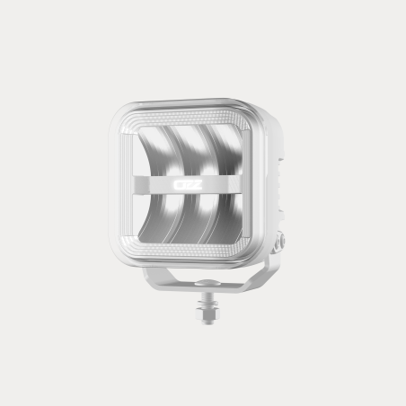 PHARE LONGUE PORTÉE CARRÉ OZZ SQR 5" WHITE (ARCTIC), OZZ