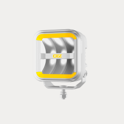 PHARE LONGUE PORTÉE CARRÉ OZZ SQR 5" WHITE (ARCTIC), OZZ