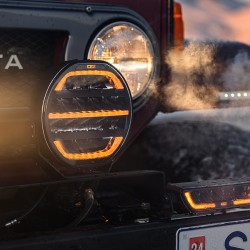 RAMPE BARRE LED OZZ XB1 P9", BLACK (Veilleuse blanche ou orange 60W)