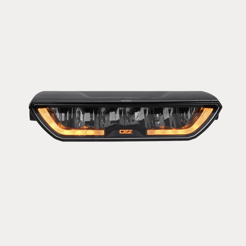 RAMPE BARRE LED OZZ XB1 P9", BLACK (Veilleuse blanche ou orange 60W)