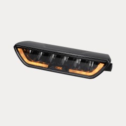 RAMPE BARRE LED OZZ XB1 P9", BLACK (Veilleuse blanche ou orange 60W)