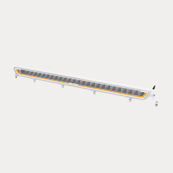 Barre LED OZZ XB1 P40", Arctic Edition White 198W (Veilleuse blanche ou orange)