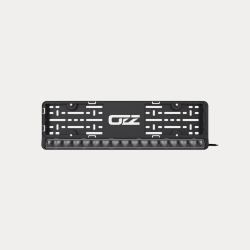 Barre LED OZZ LP1 Black - Intégration Support de Plaque immatriculation (535 mm)