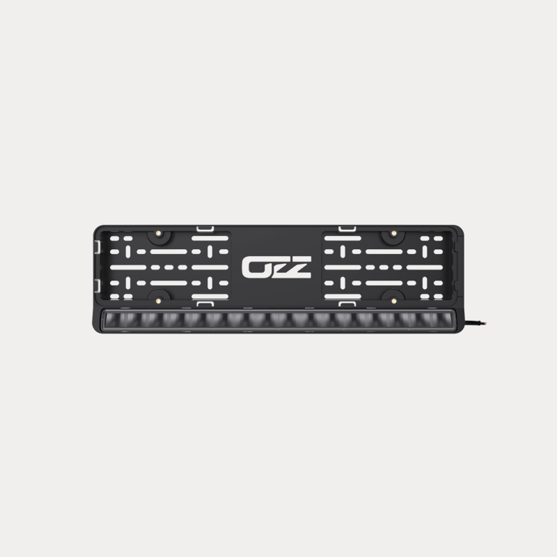 Barre LED OZZ LP1 Black - Intégration Support de Plaque immatriculation (535 mm)