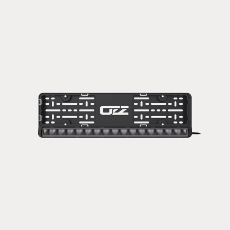 Barre LED OZZ LP1 Black - Intégration Support de Plaque immatriculation (535 mm)