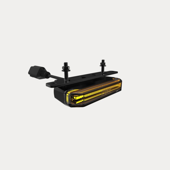 Feu Flash Ultra Fin OZZ WL1 65 Transparent flash Orange 18W