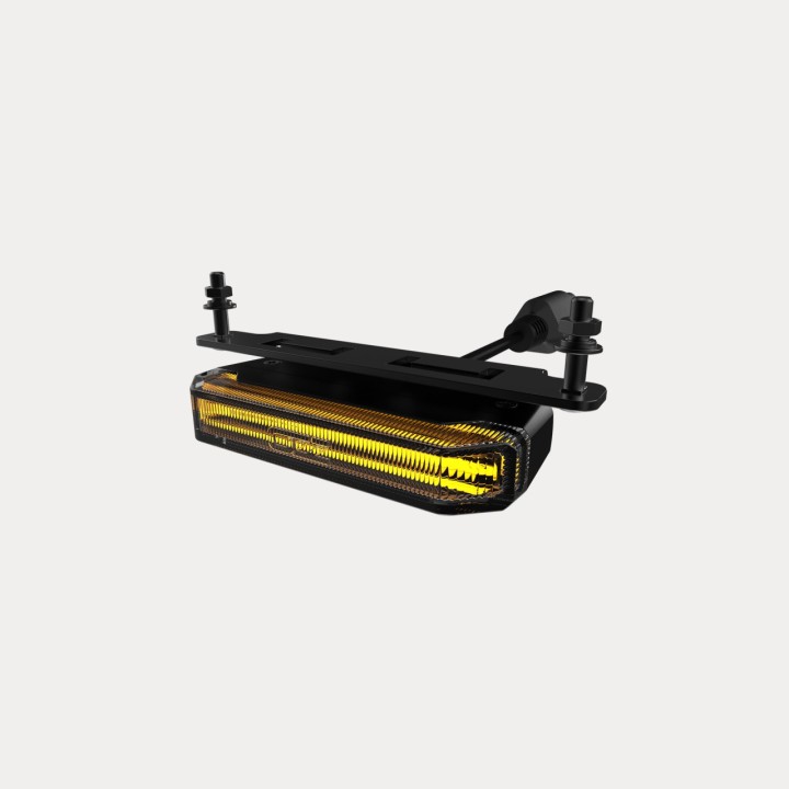Feu Flash Ultra Fin OZZ WL1 65 Transparent flash Orange 18W