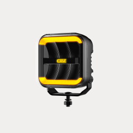 Phare de Travail LED OZZ SQR 5" - 77W avec Flash et Veilleuse