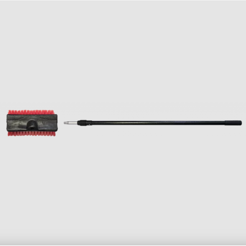 Balai de lavage télescopique en fibre de verre (2,40m), CARPOLISH