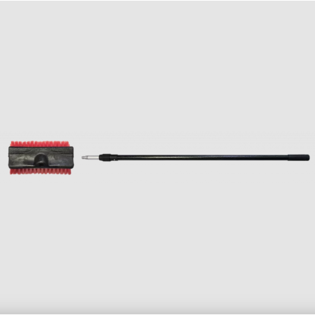 Balai de lavage télescopique en fibre de verre (2,40m), CARPOLISH