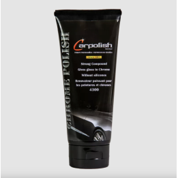 Crème efface-rayures & brillant métaux Chrome Polish, CARPOLISH (250g)