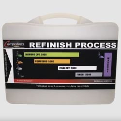 Mallette complète de lustrage REFINISH, CARPOLISH (5x1L + Accessoires)