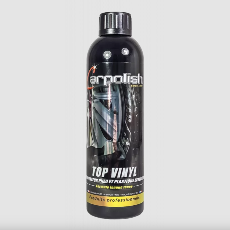 Rénovateur Pneu & Plastiques Extérieurs Top Vinyl, CARPOLISH (500ml)