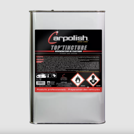Régénérateur Plastique & Teinture extérieure Top'Tincture, CARPOLISH (5L)
