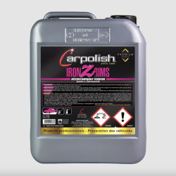 Décontaminant Ferreux Jantes & Vernis Iron Z Rims, CARPOLISH (5L)