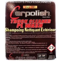 Notice : nettoyant carrosserie Truck Cleaner PL Wash, CARPOLISH (25L)