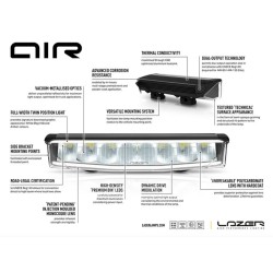 PHARE LED LAZER AIR-55 RED PL, LAZER