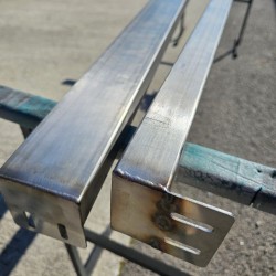 BARRES LATÉRALE INOX 80*40MM SCANIA NTG EMPT 3750MM, SANS DÉCOUPES (LA PAIRE)