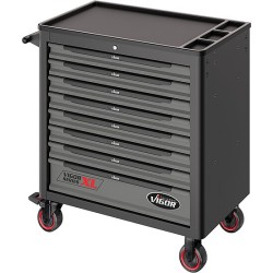 SERVANTE D'ATELIER SÉRIE XL VIGOR (AVEC ASSORTIMENT 499 PIÈCES)