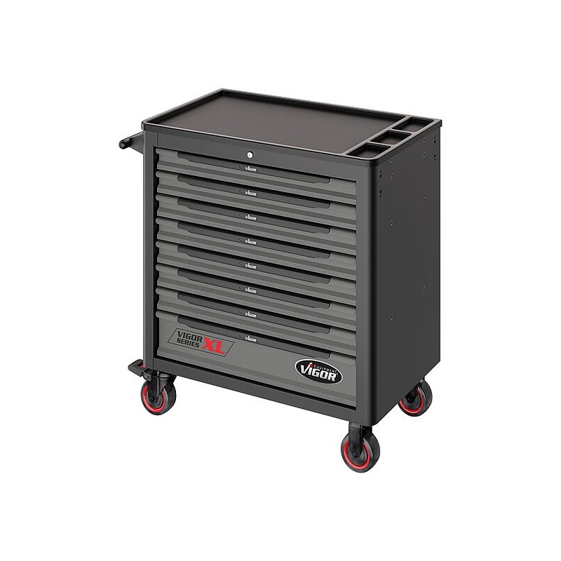 SERVANTE D'ATELIER SÉRIE XL VIGOR (AVEC ASSORTIMENT 499 PIÈCES)