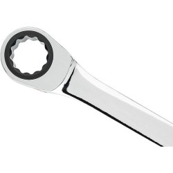 CLE MIXTE A CLIQUET, EXECUTION LONGUE, ACIER CHROME VANADIUM, VIGOR