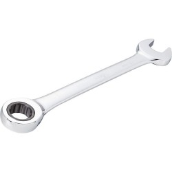 CLE MIXTE A CLIQUET, EXECUTION LONGUE, ACIER CHROME VANADIUM, VIGOR