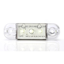 Feu de gabarit blanc 3 leds - Strands