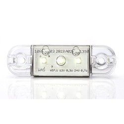 Feu de gabarit blanc 3 leds...