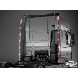 Barre de déflecteur arrière - DAF Super Space Cab
