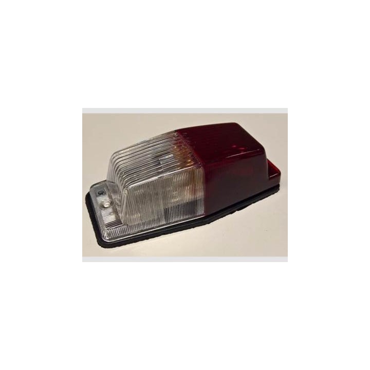Feu danois blanc et rouge - double ampoule