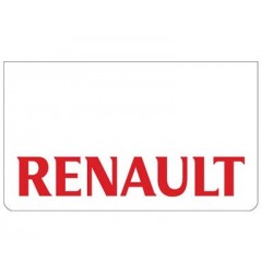 Bavette blanche RENAULT rouge