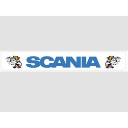 Bavette blanche SCANIA bleu