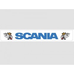 Bavette blanche SCANIA bleu