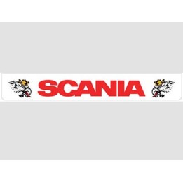 Bavette blanche SCANIA rouge