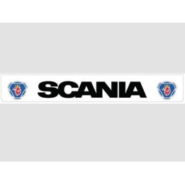 Bavette blanche SCANIA noir